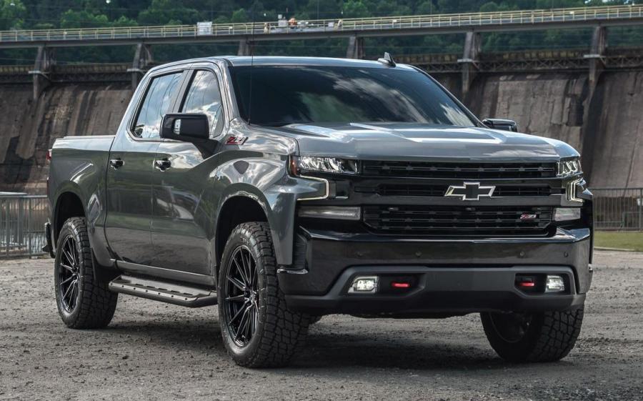 Chevrolet Silverado RST Z71 Duramax Crew Cab on Vossen Wheels (HF6-1) '2019